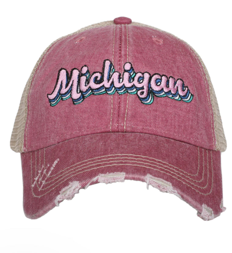 Michigan trucker hat