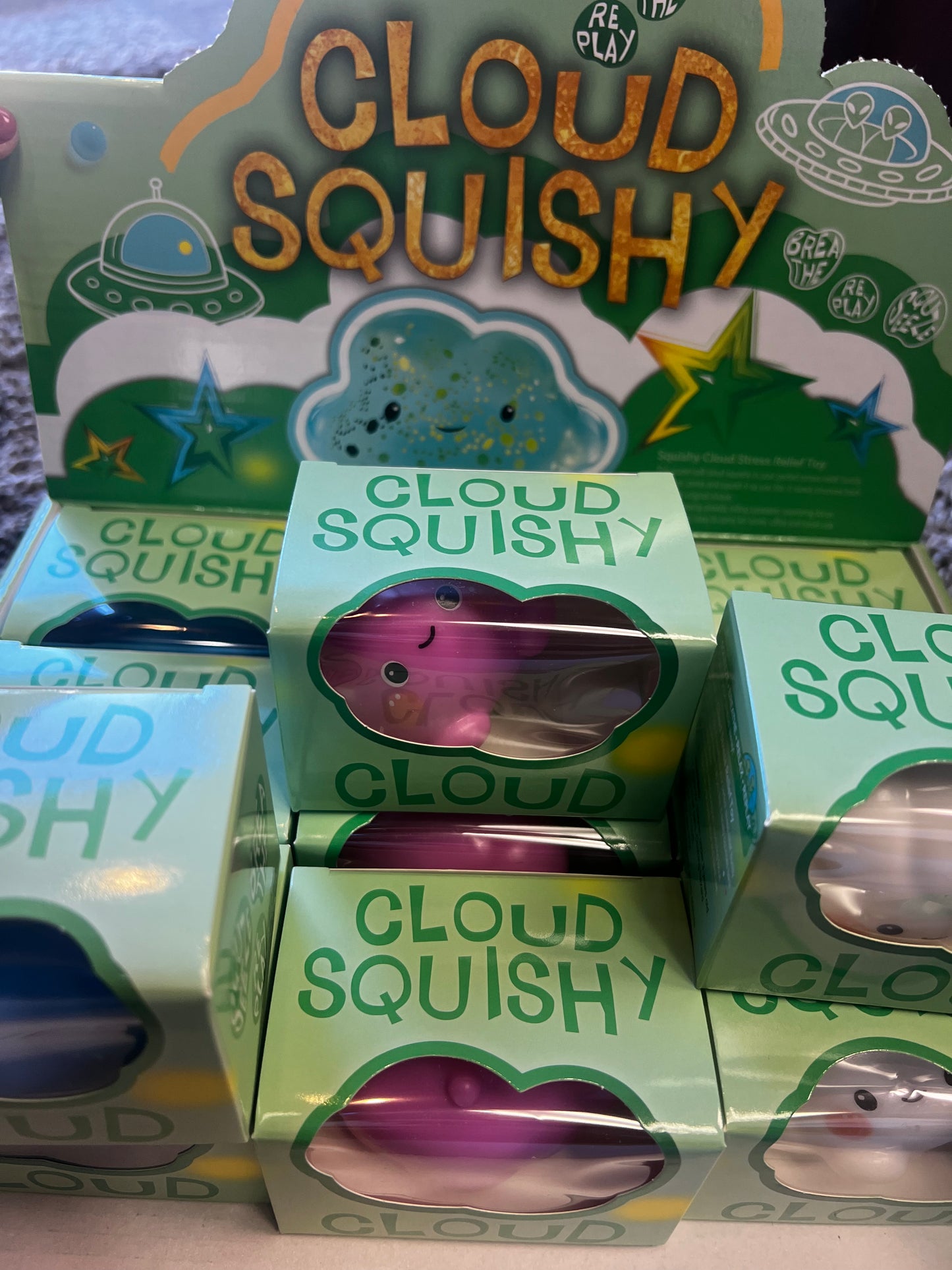 Crunchy cloud squishy