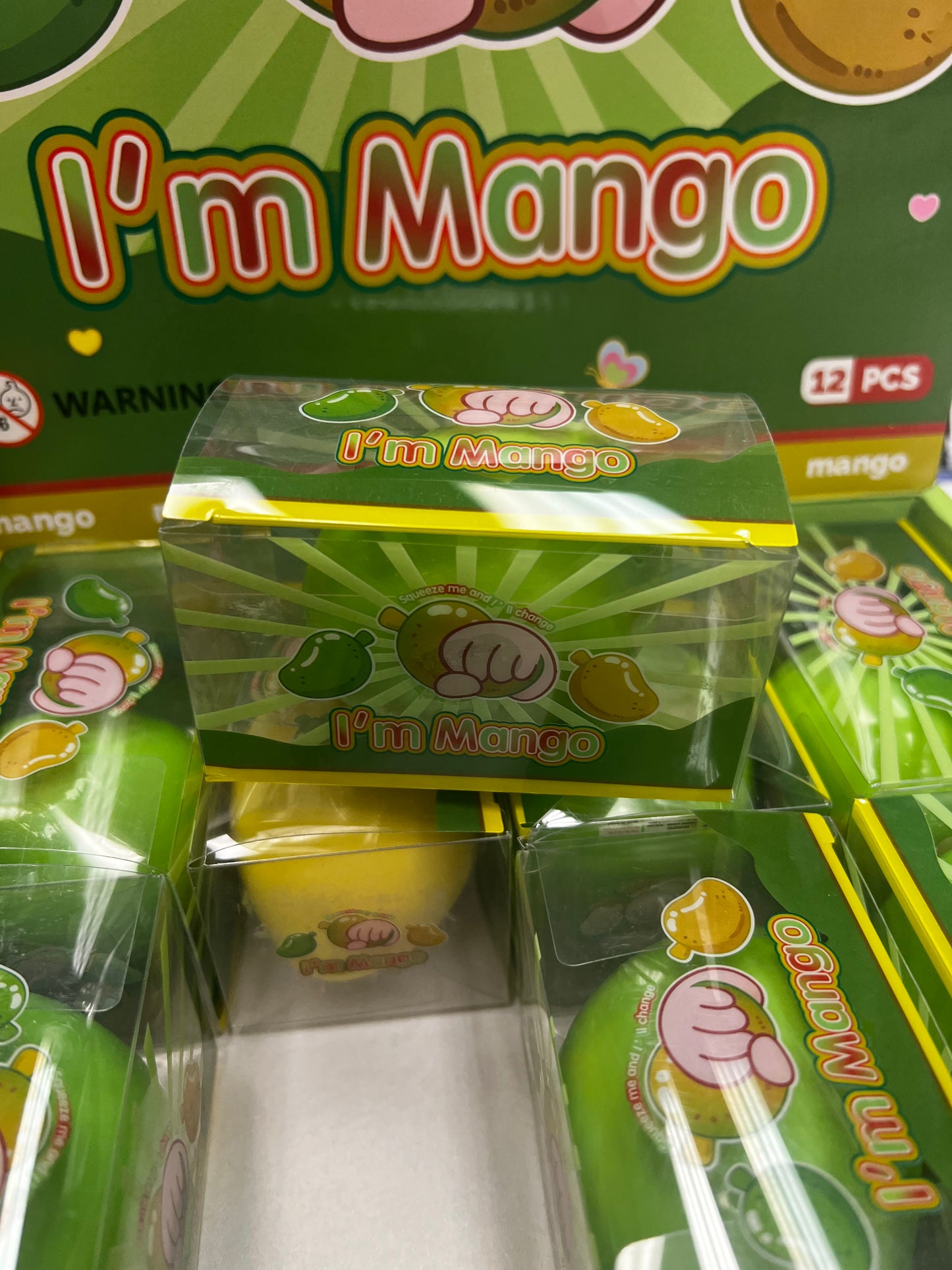 Mango color change crunch squishy