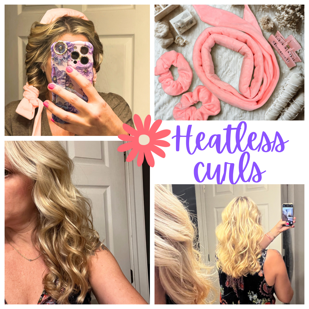 Heatless hair curler set