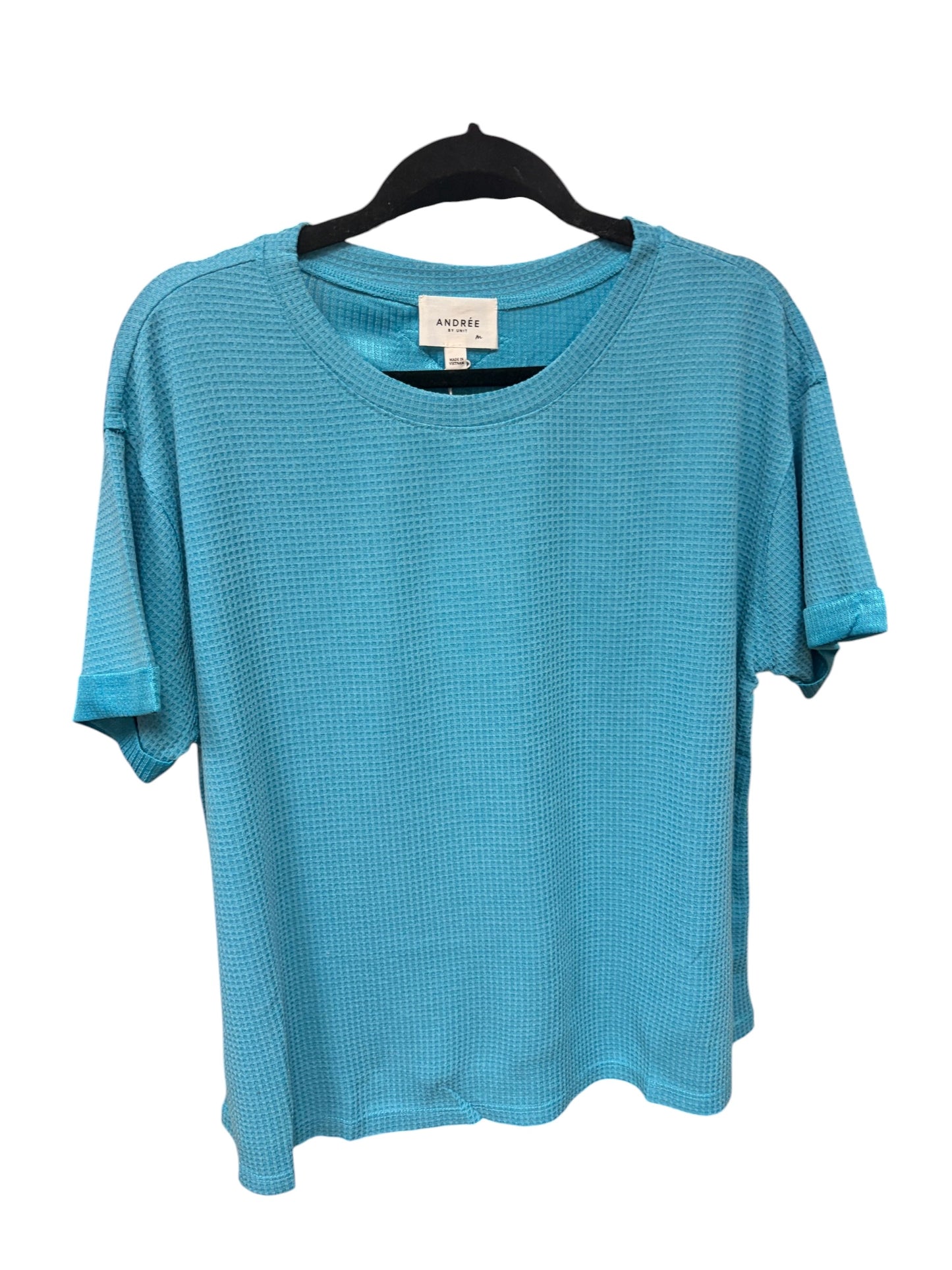 Soft loose fit waffle tee
