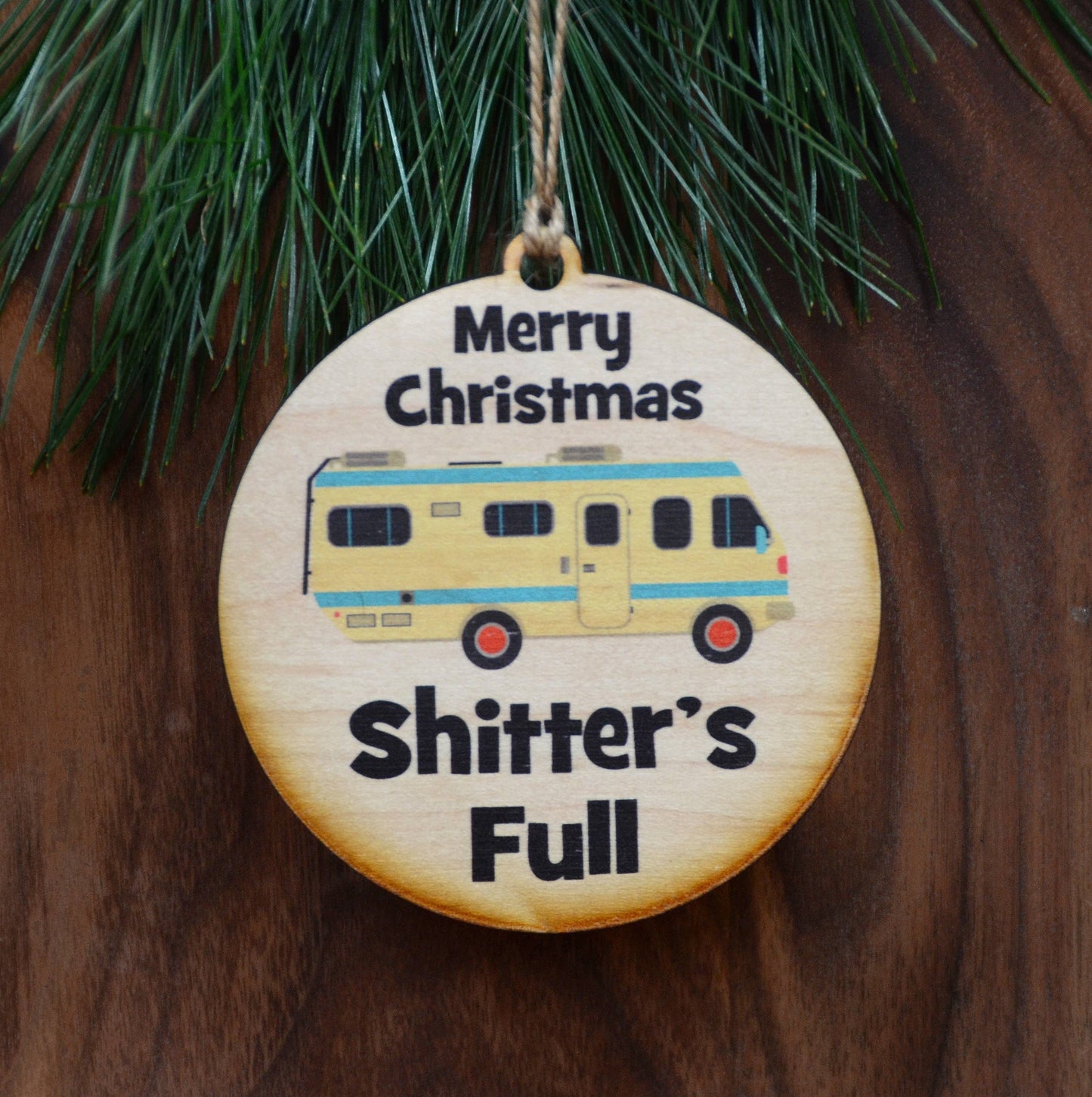 Wood Christmas ornaments