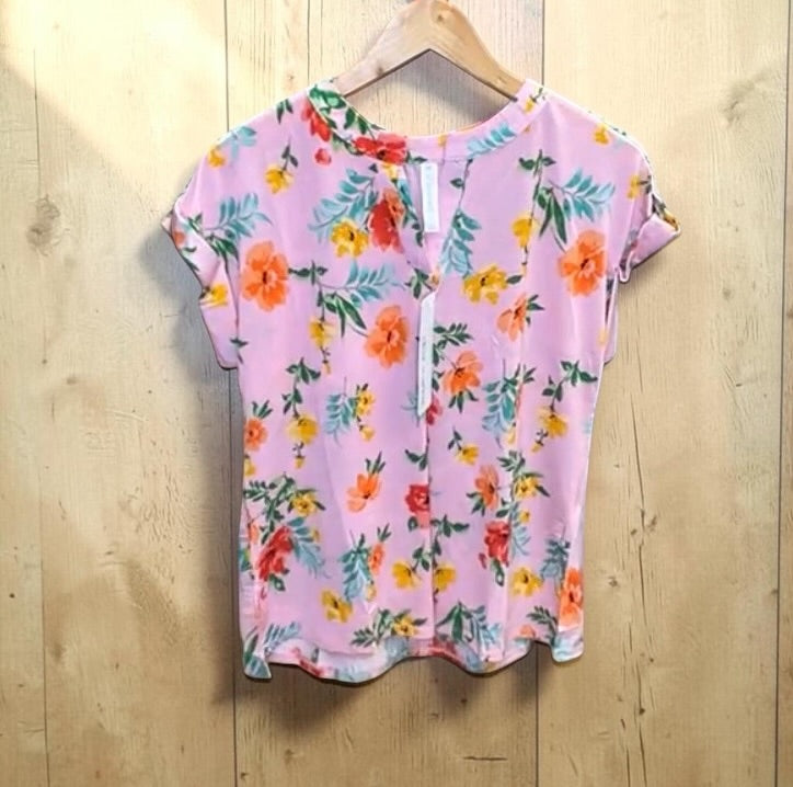 Light pink floral top