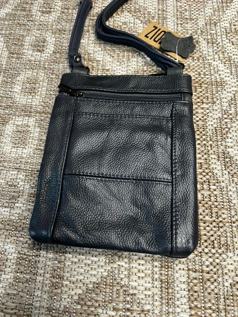 Cross body bag small - genuine leather