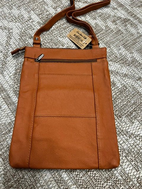 Cross body bag - genuine leather