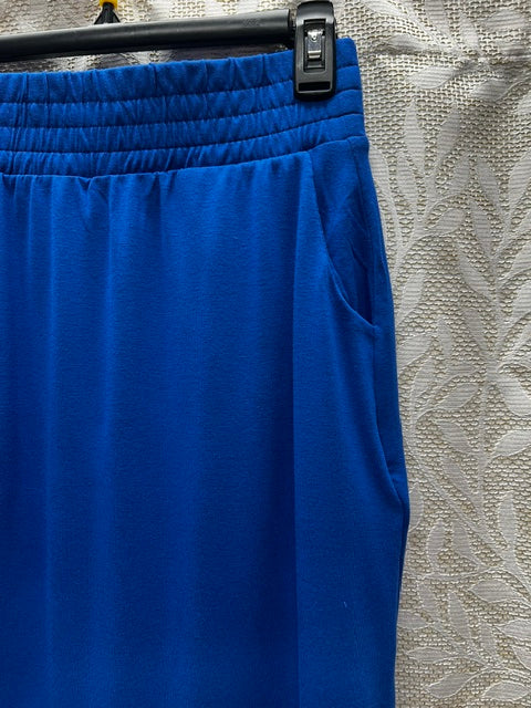 Ocean Blue tulip hem skirt