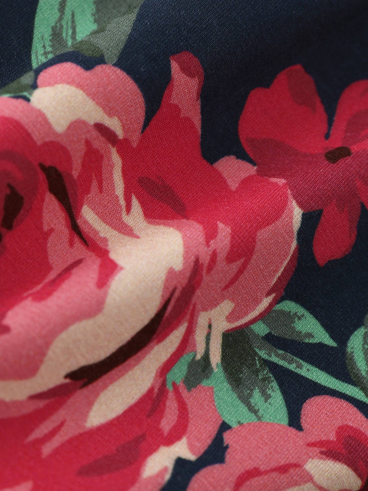 Floral Bamboo Fiber Tight Pajamas