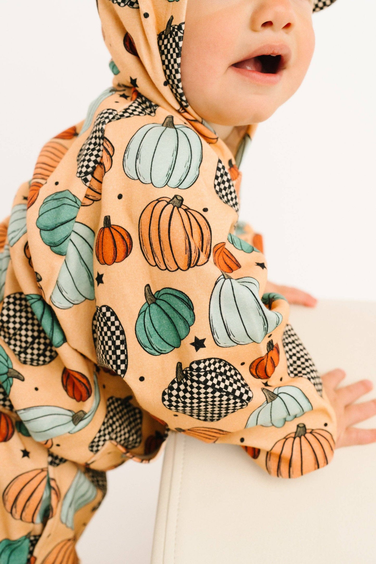 Falling For Pumpkins Cargo Hoodie Set