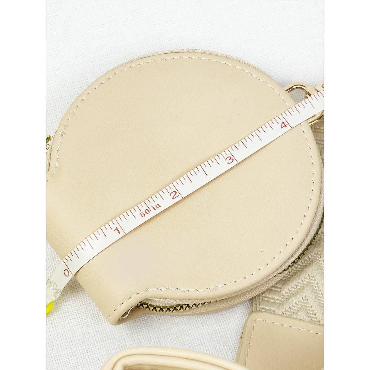 Faux Leather Sling Bag w/coin purse