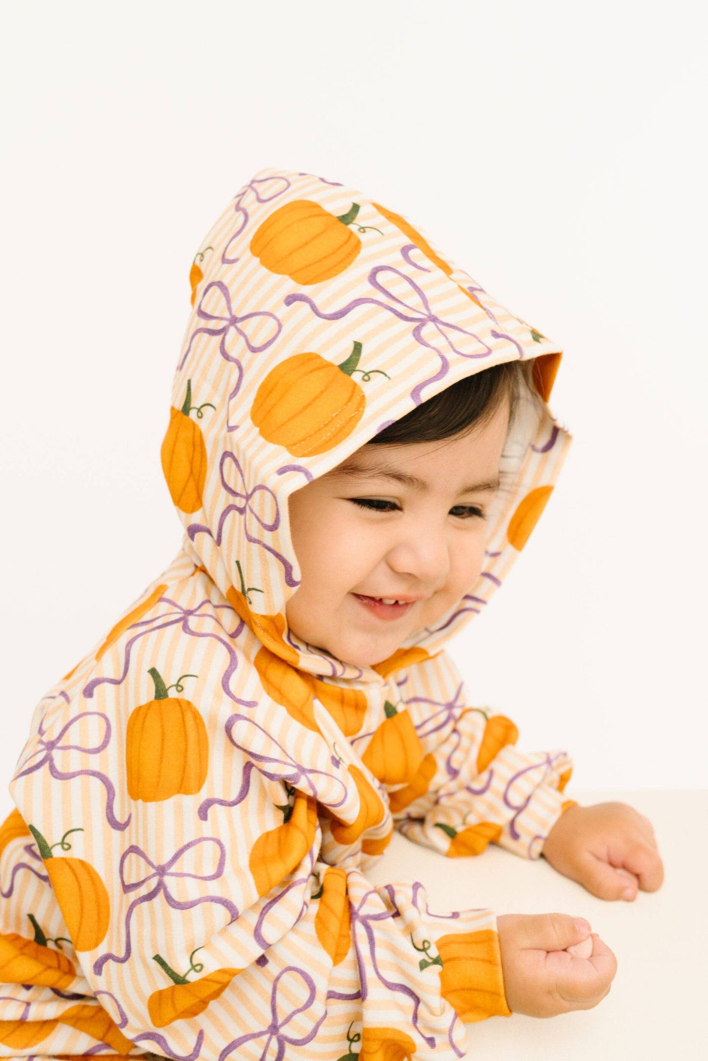 Pumpkin & Bows Cargo Hoodie Set