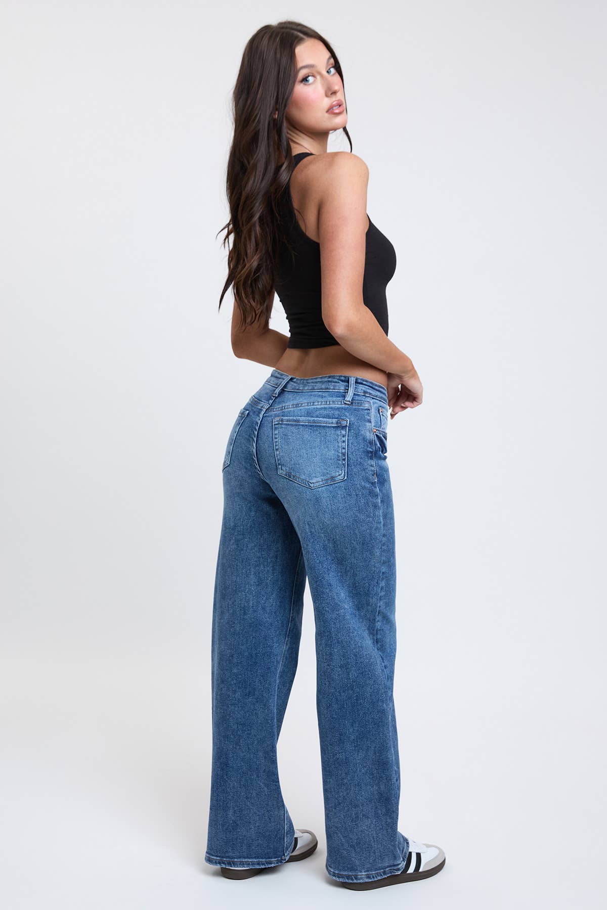 Bella High Rise Wide Leg Jeans