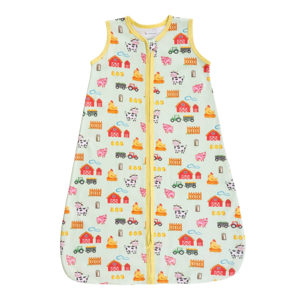 Organic Cotton Sleep Sack 0.5 TOG Little Barnyard