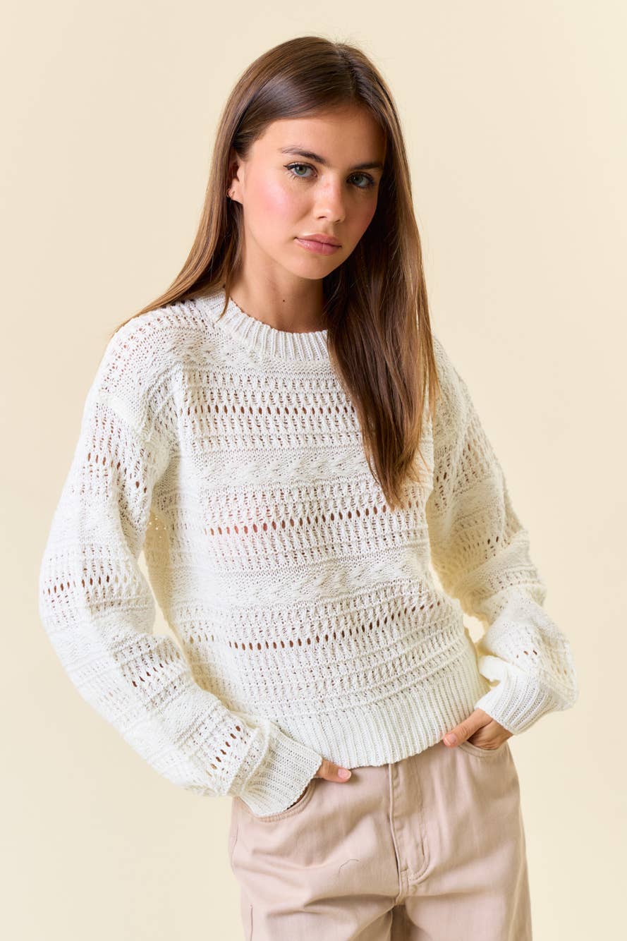 Knit sweater