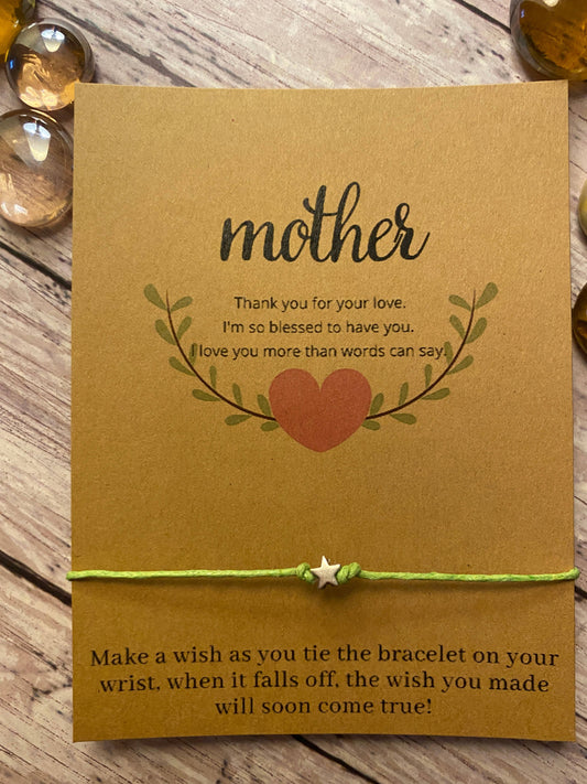 Mother - wish bracelet