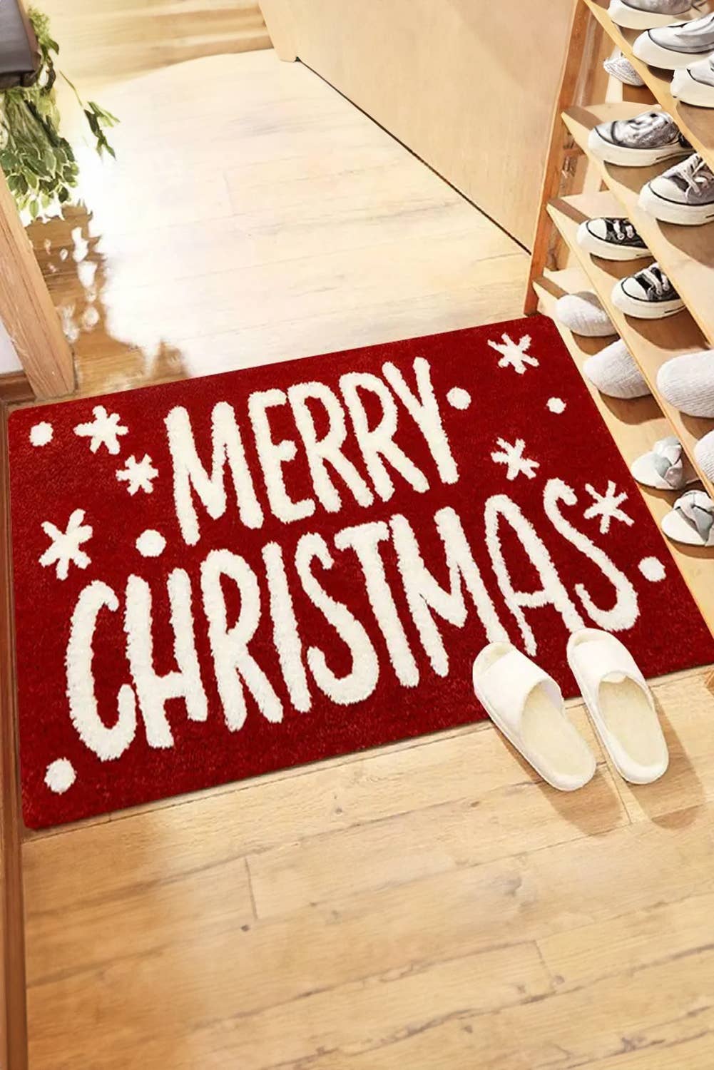 Merry Christmas Absorbent Microfiber rug
