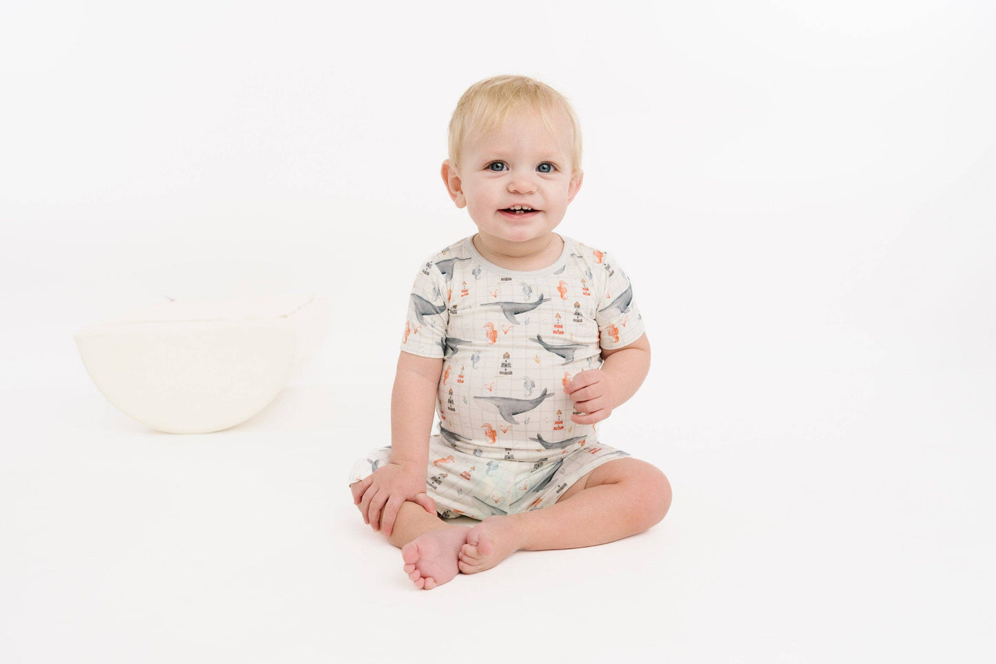 Ocean Explorer Bamboo Shorts Set