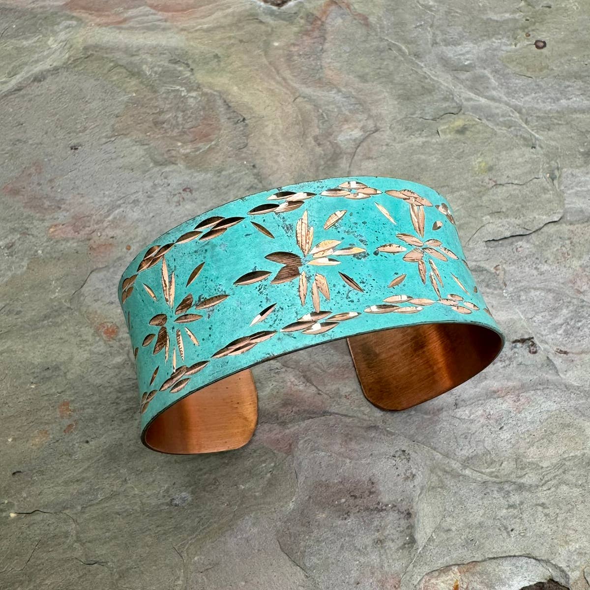 Patina Blooming Waters Cuff