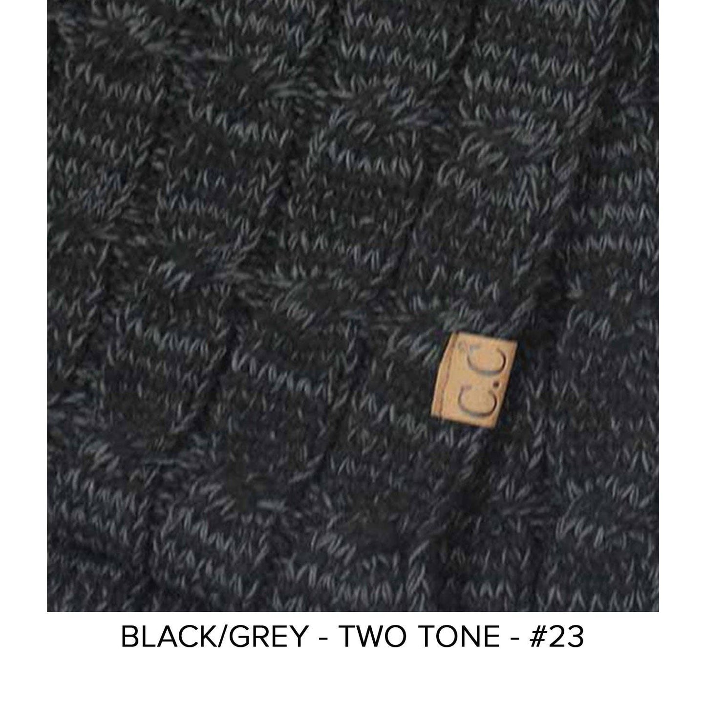 CC 2-Tone Touchscreen Women's Gloves