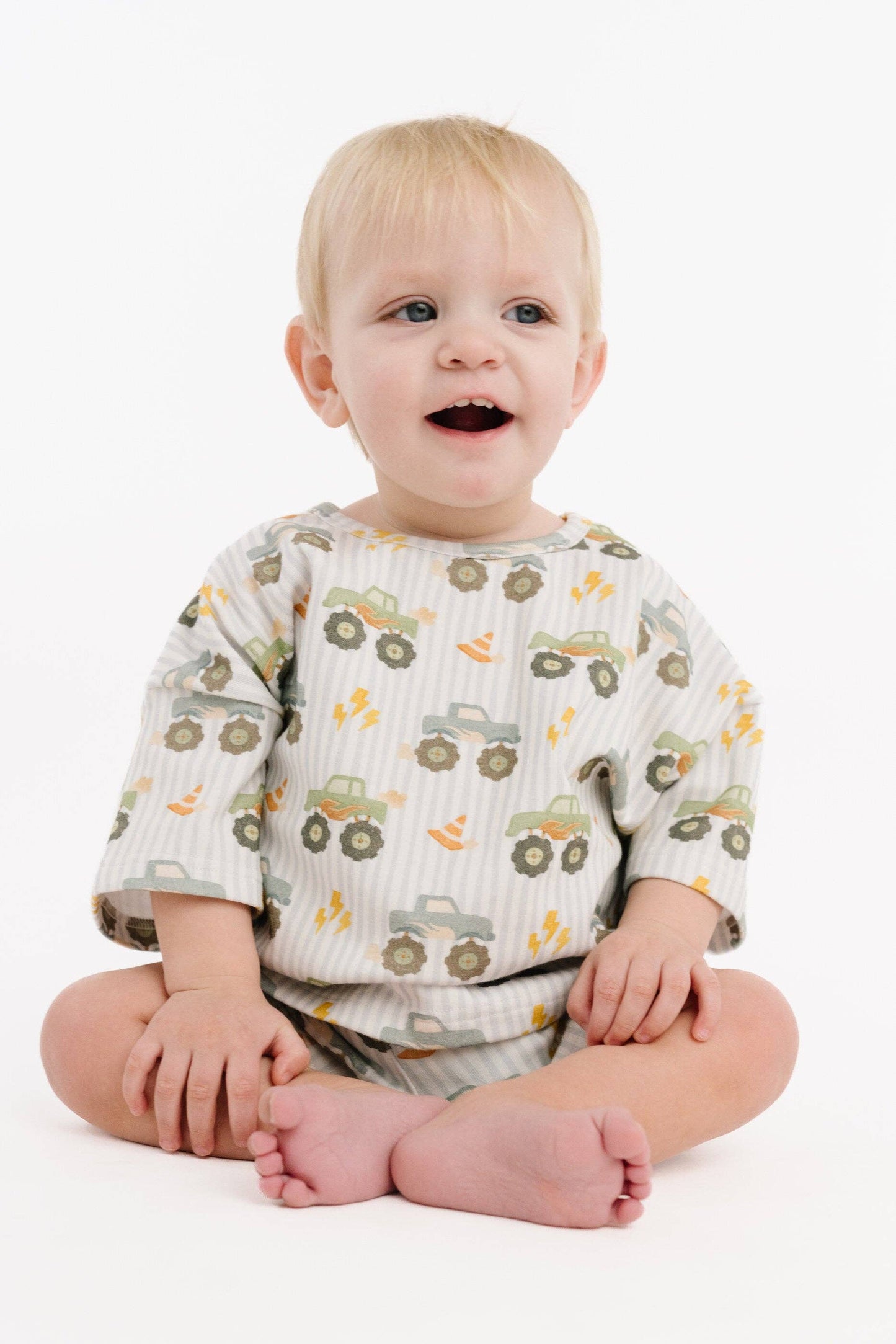 Monster Truck Slouchy Set