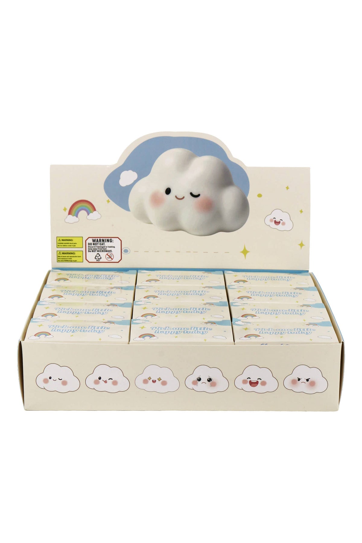 Cloud Crunchy Slime Squishy