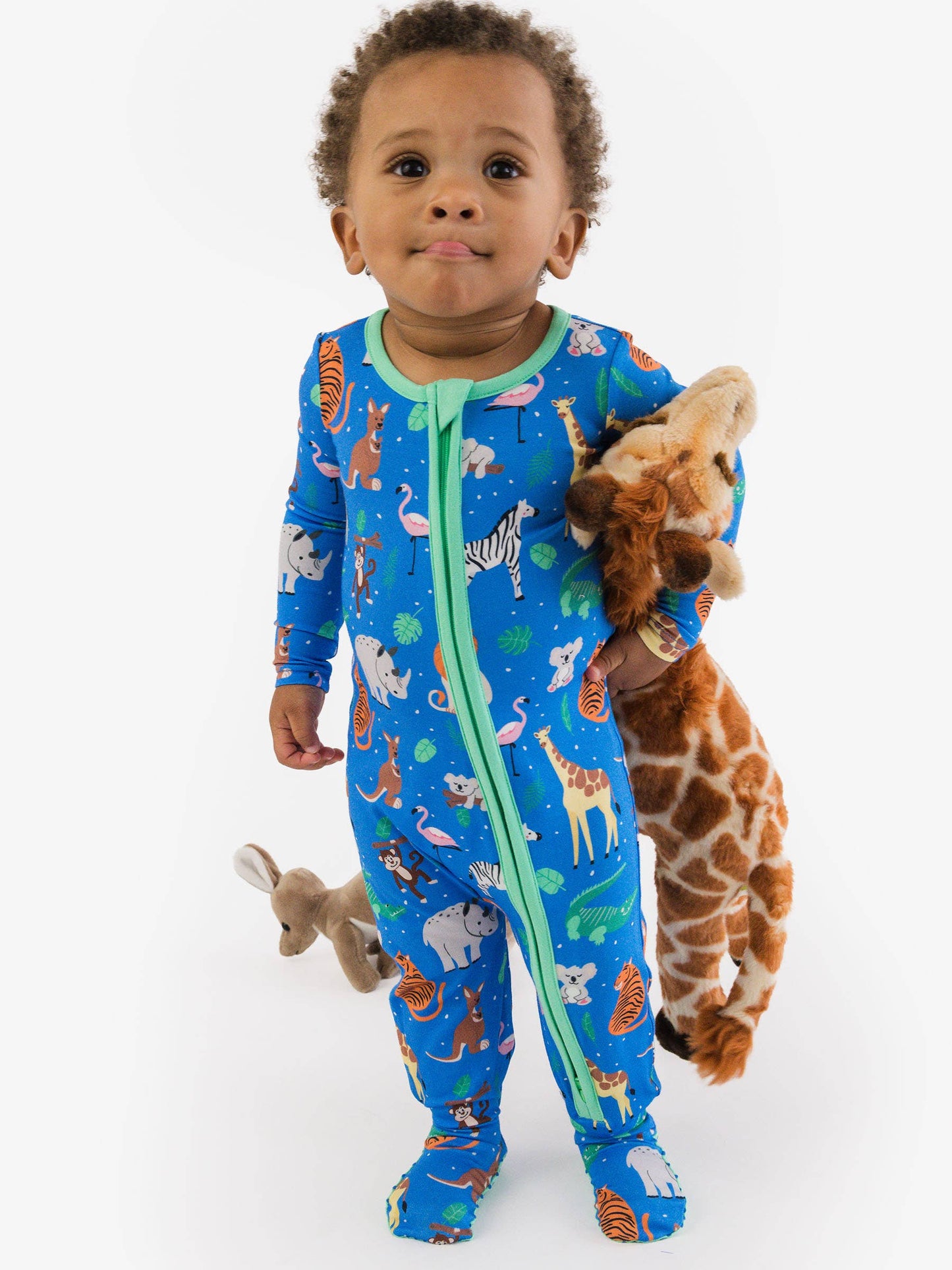Zoo Crew Footed One Piece Pajama