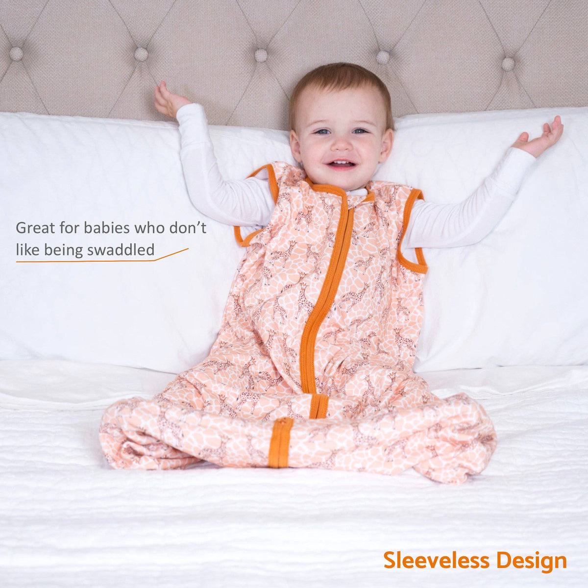 Organic Cotton Sleep Sack 0.5 TOG Gentle Giant
