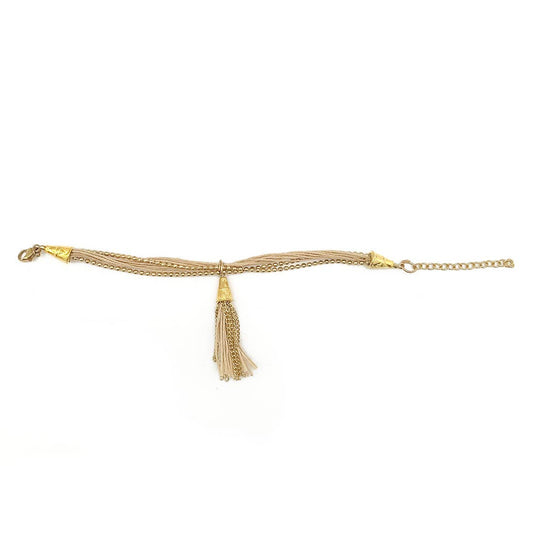 Sachi Bohemian - Chain Tassel bracelet
