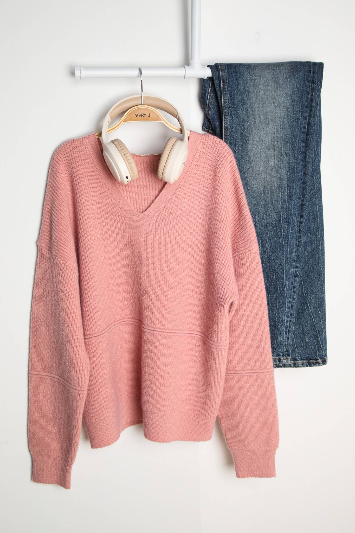 Cozy Oversized Knit hooded Sweater
