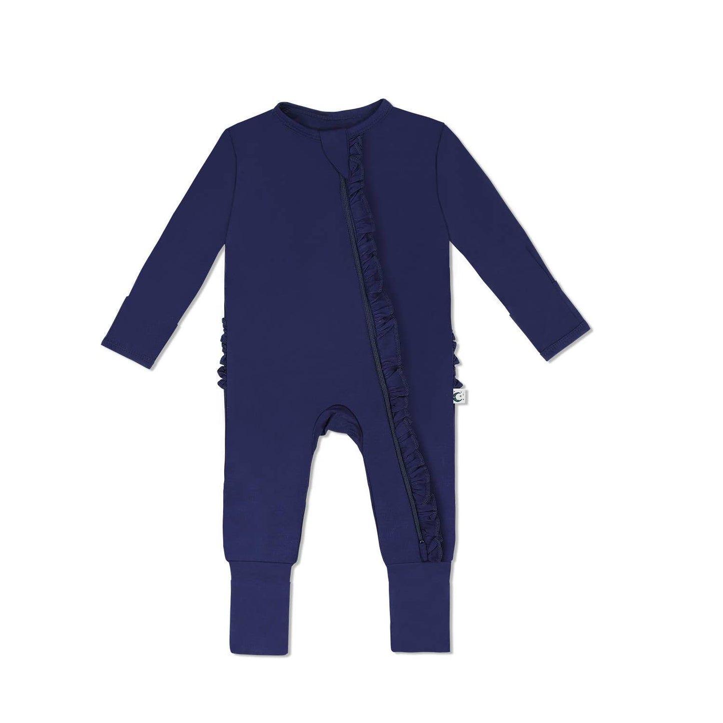 Midnight - Ruffle Bamboo Sleeper