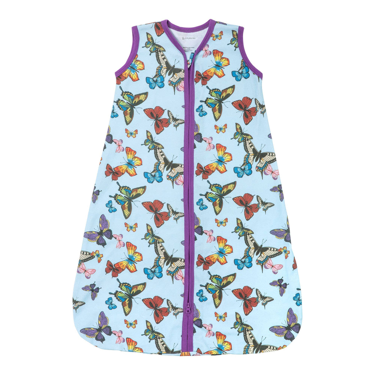 Organic Cotton Sleep Sack 0.5 TOG Butterfly