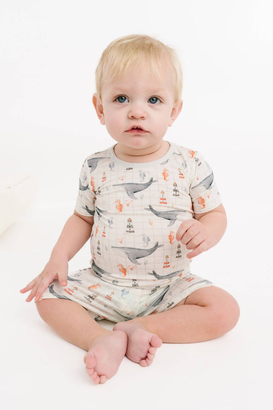 Ocean Explorer Bamboo Shorts Set