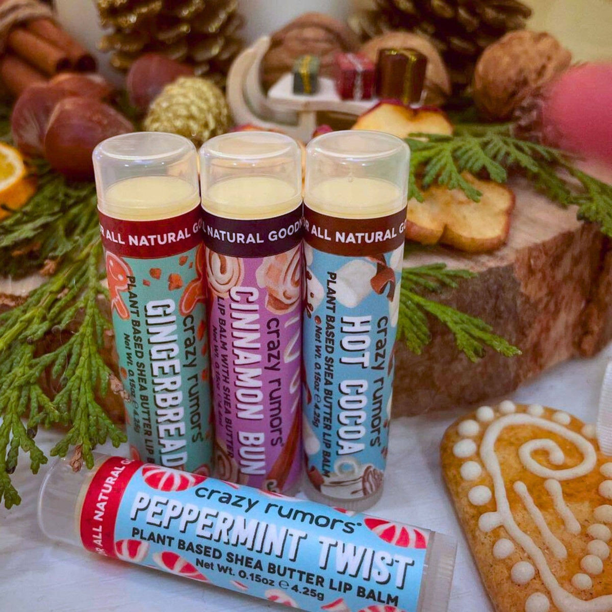 Festive Mix  - 4 Pack Lip Balm Gift Box