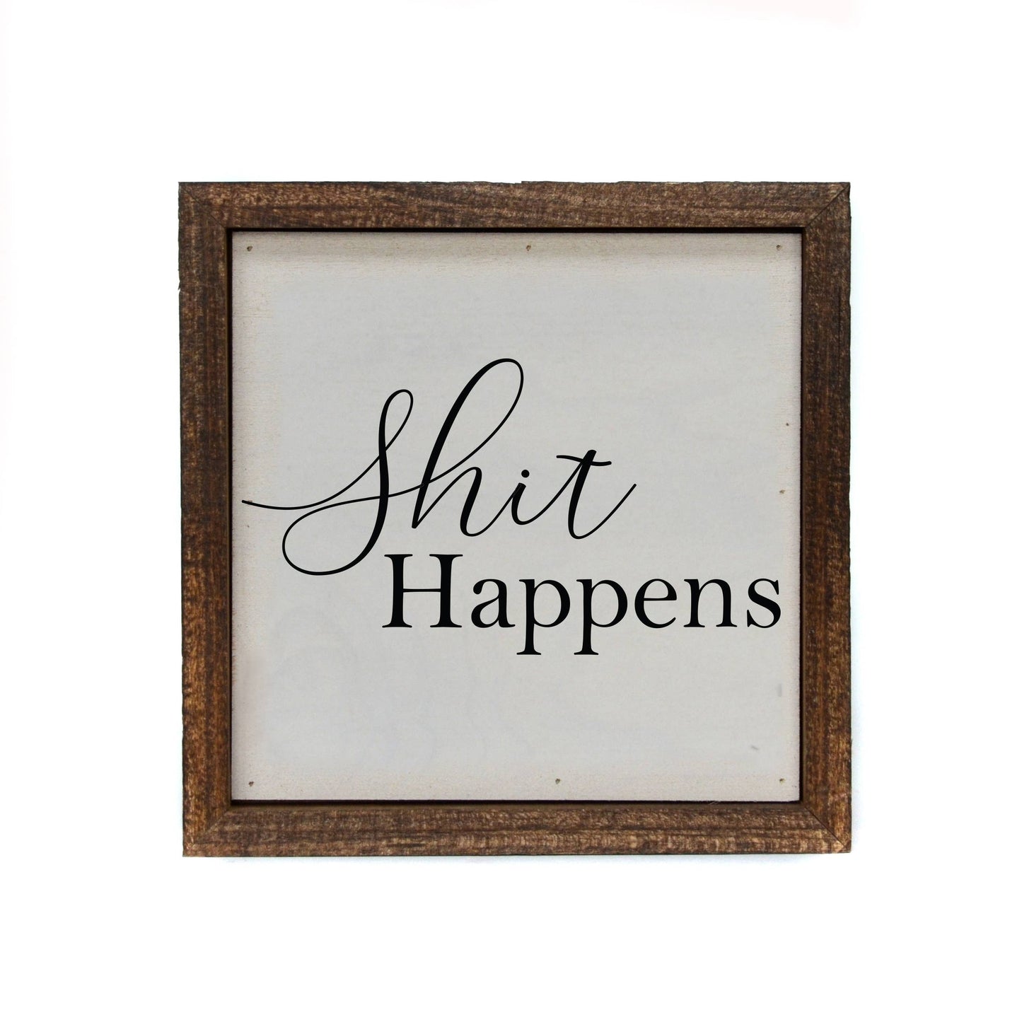 Farmhouse sign 6x6 Handmade