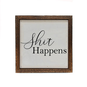 Farmhouse sign 6x6 Handmade