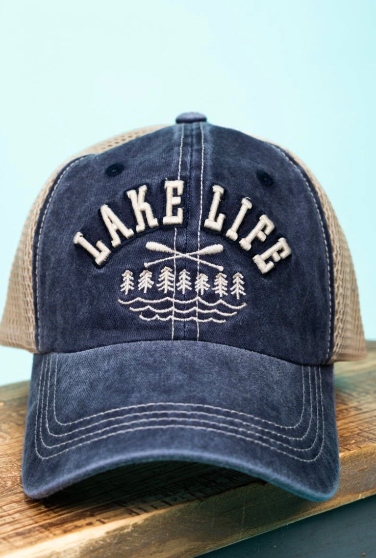 Lake life hat