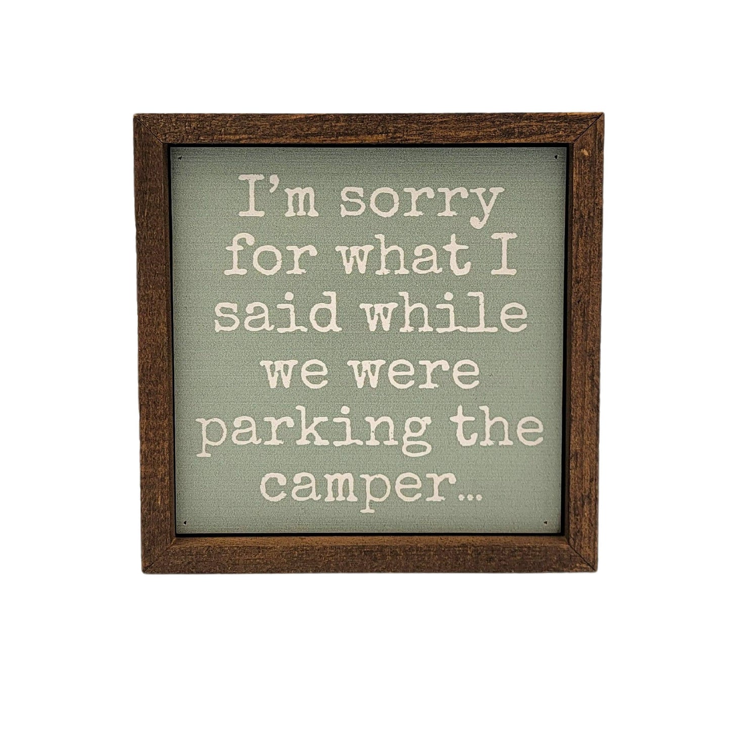 Farmhouse sign 6x6 Handmade