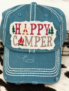 Happy camper hat