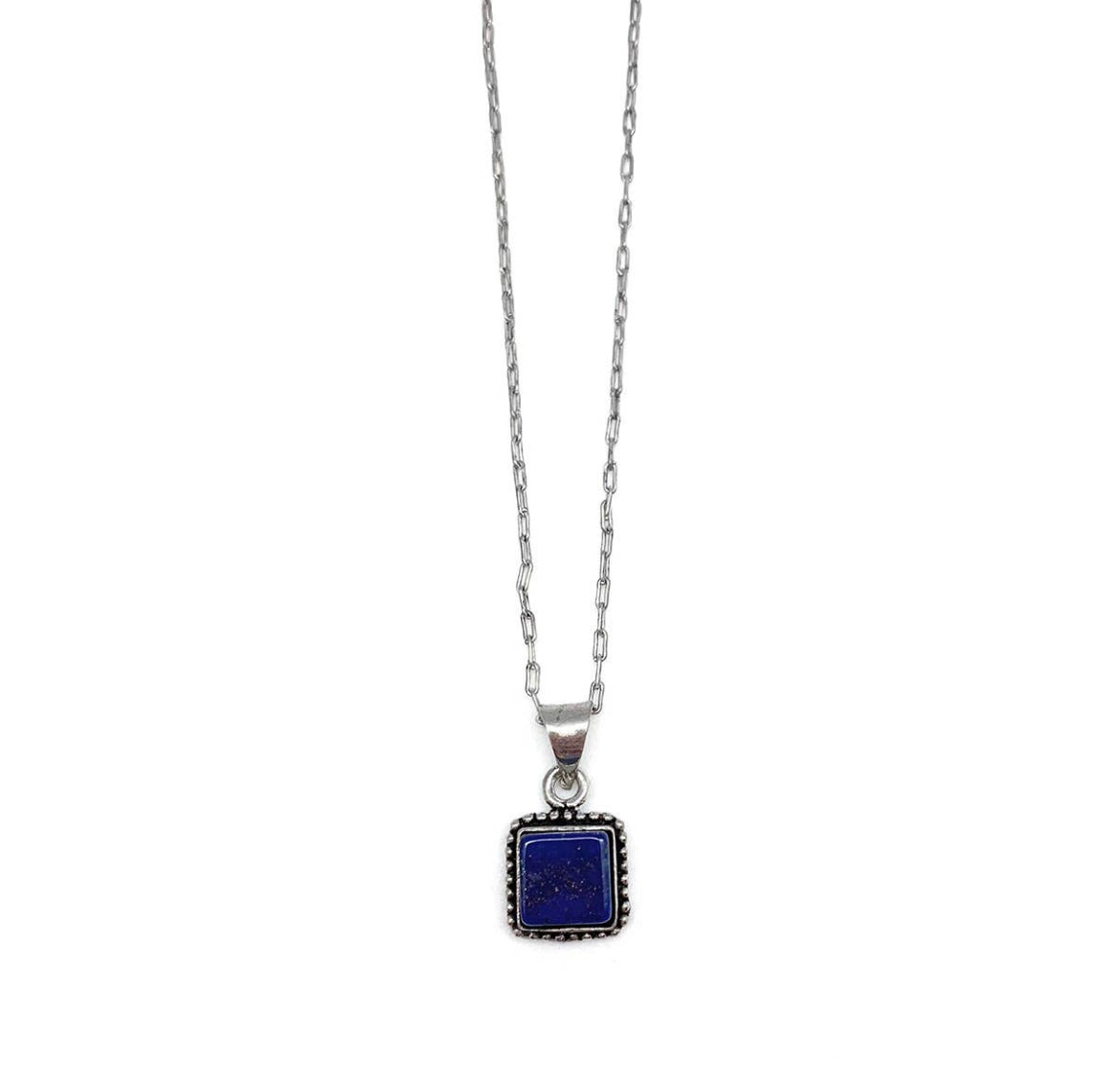 lapis stone necklace