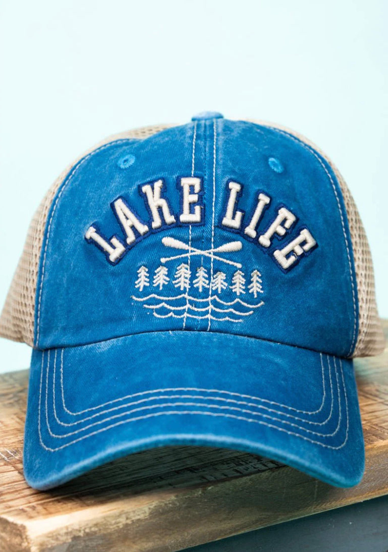 Lake life hat