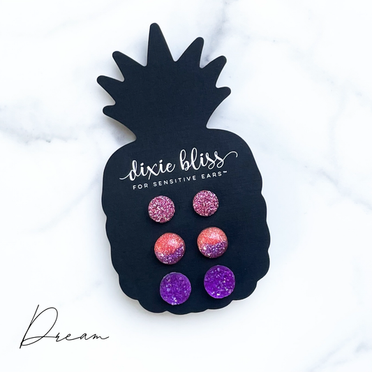 Dream - 3 pack earrings