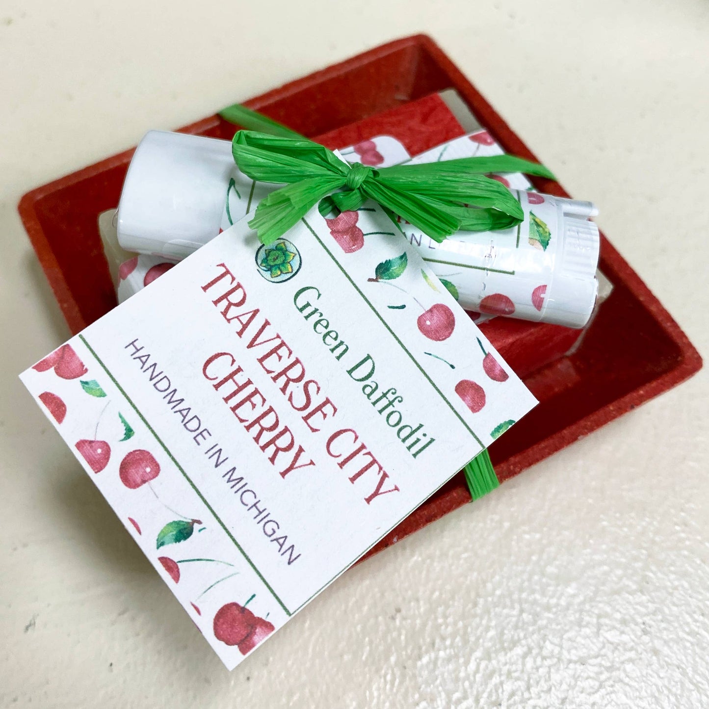 Michigan gift- Soap & Lip Dish set
