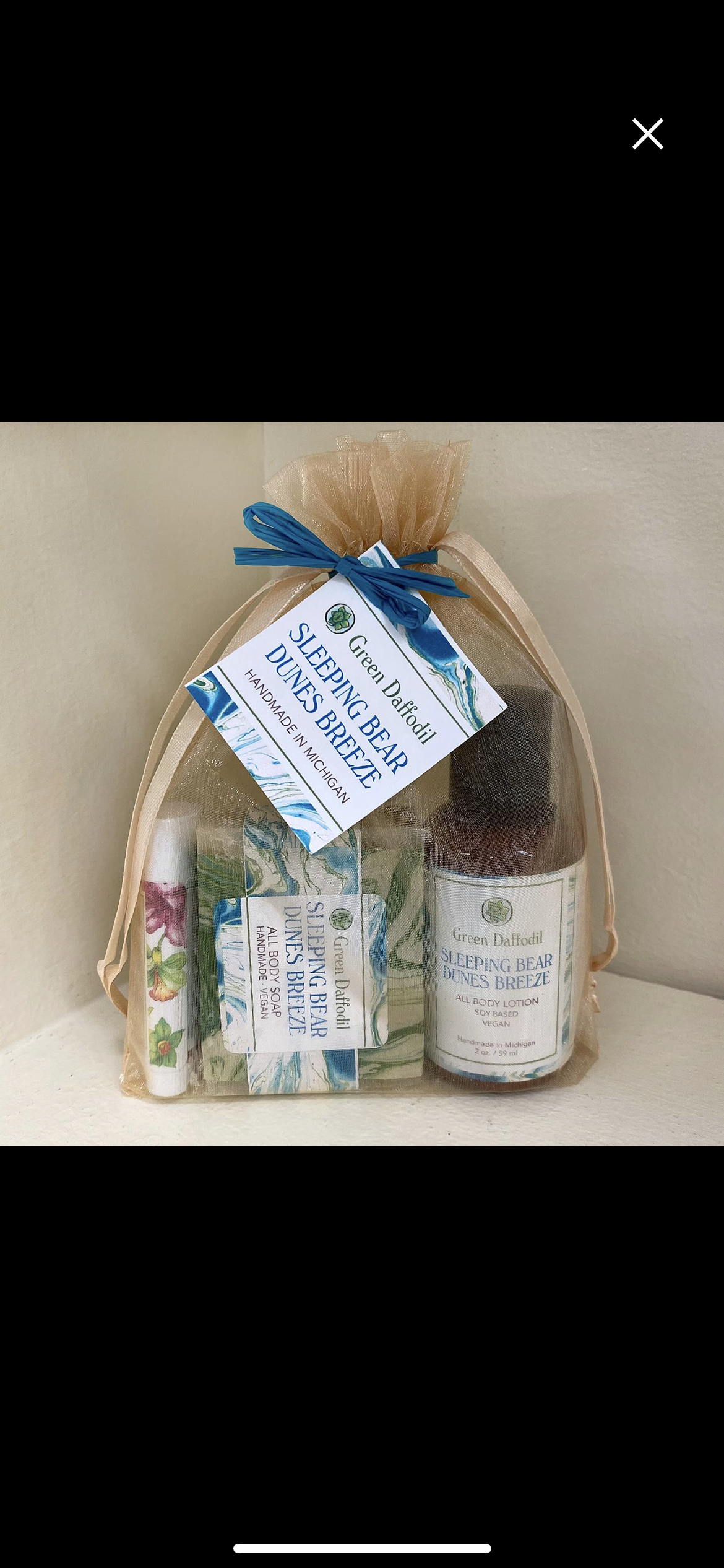 Self care bag gift set