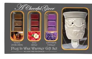 Ivy wax warmer gift set