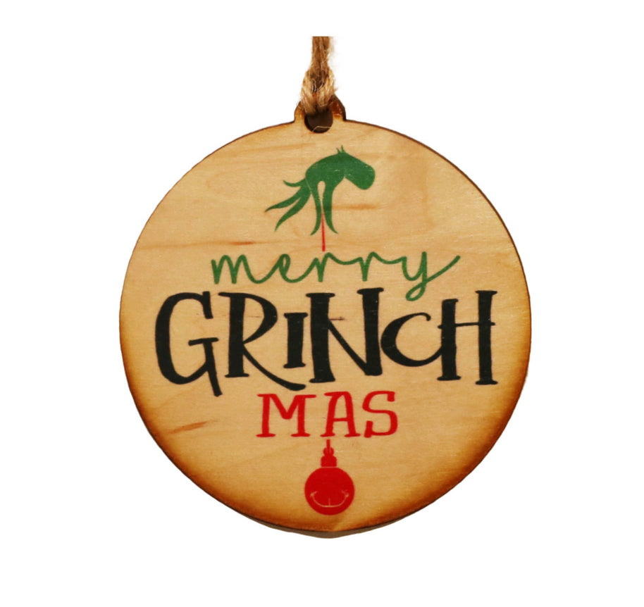 Wood Christmas ornaments