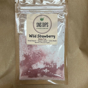Wild strawberry dip mix