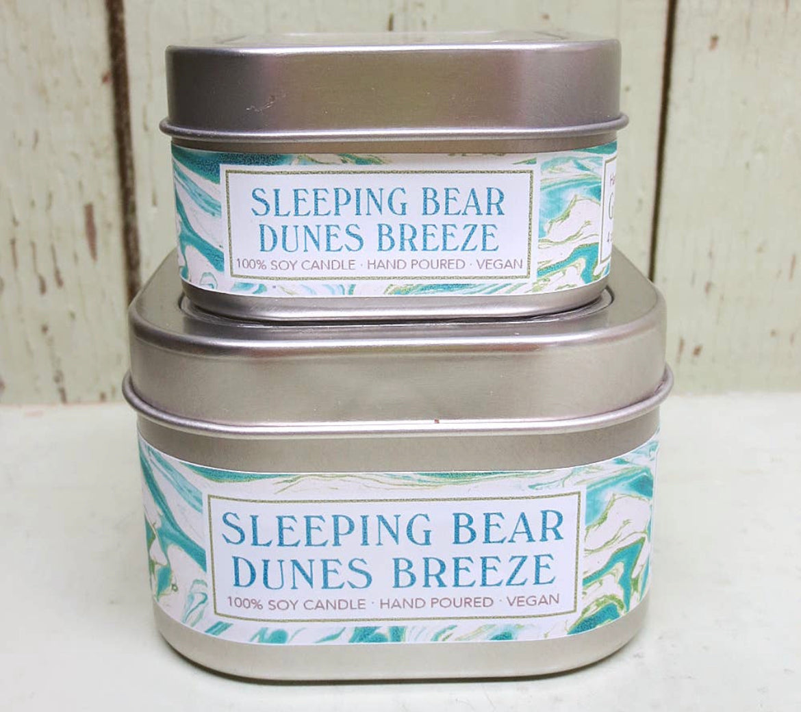 Large Tin Soy Candle