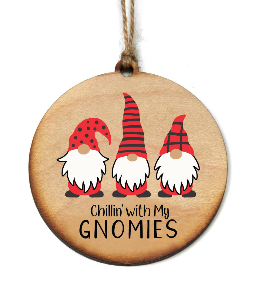 Wood Christmas ornaments