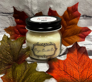 Autumn candle collection