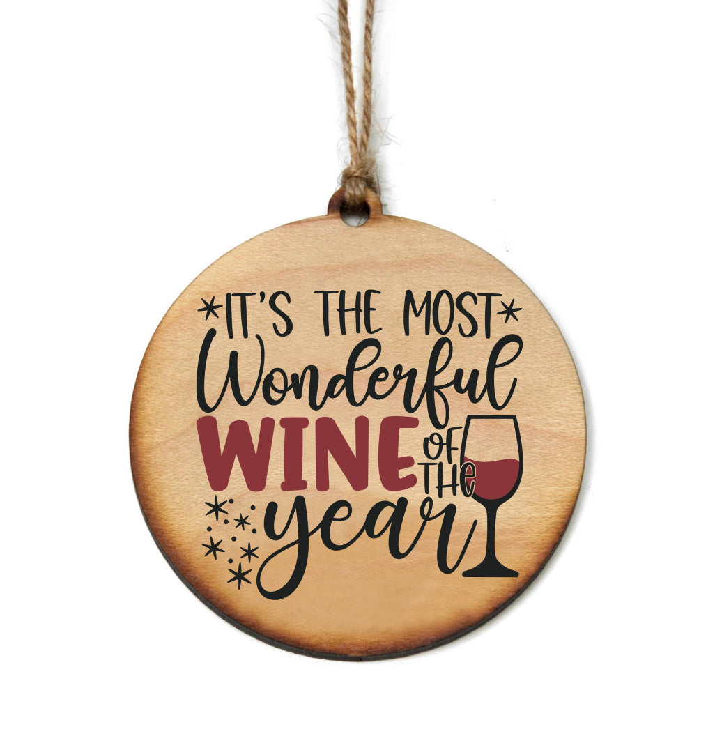 Wood Christmas ornaments