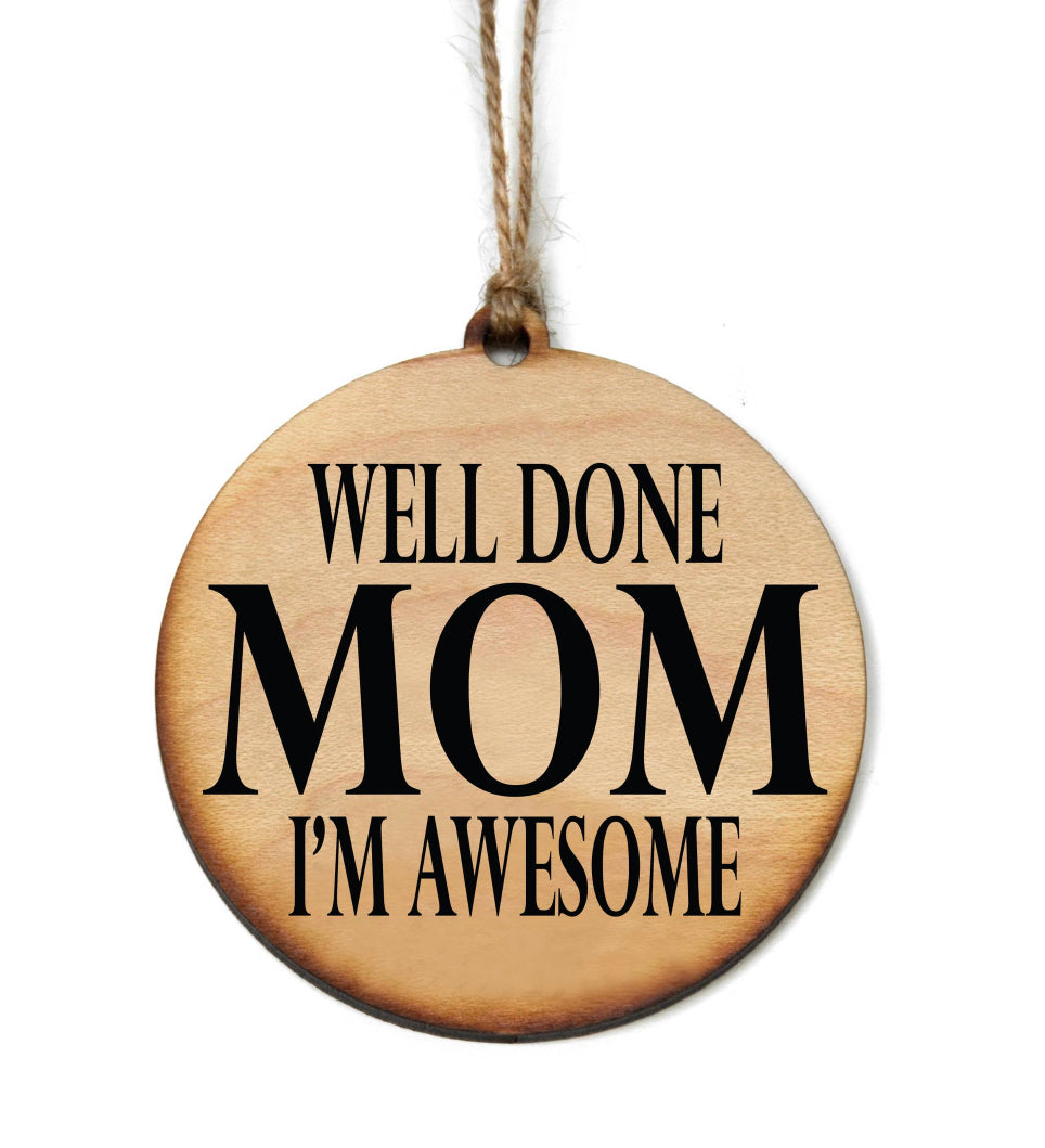 Wood Christmas ornaments